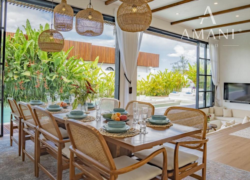 Trojspálňová vila v stredomorskom štýle v kopcoch Jimbaran