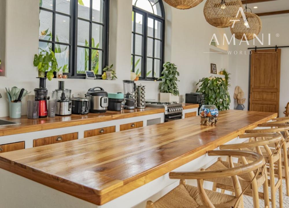 Trojspálňová vila v stredomorskom štýle v kopcoch Jimbaran