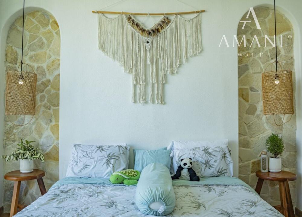 Trojspálňová vila v stredomorskom štýle v kopcoch Jimbaran