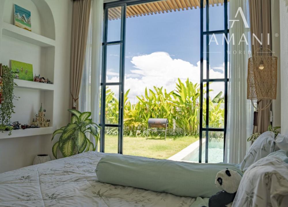 Trojspálňová vila v stredomorskom štýle v kopcoch Jimbaran