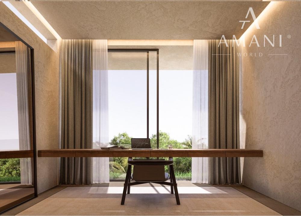 Moderná 2-spálňová vila s výhľadom na džungľu v Uluwate