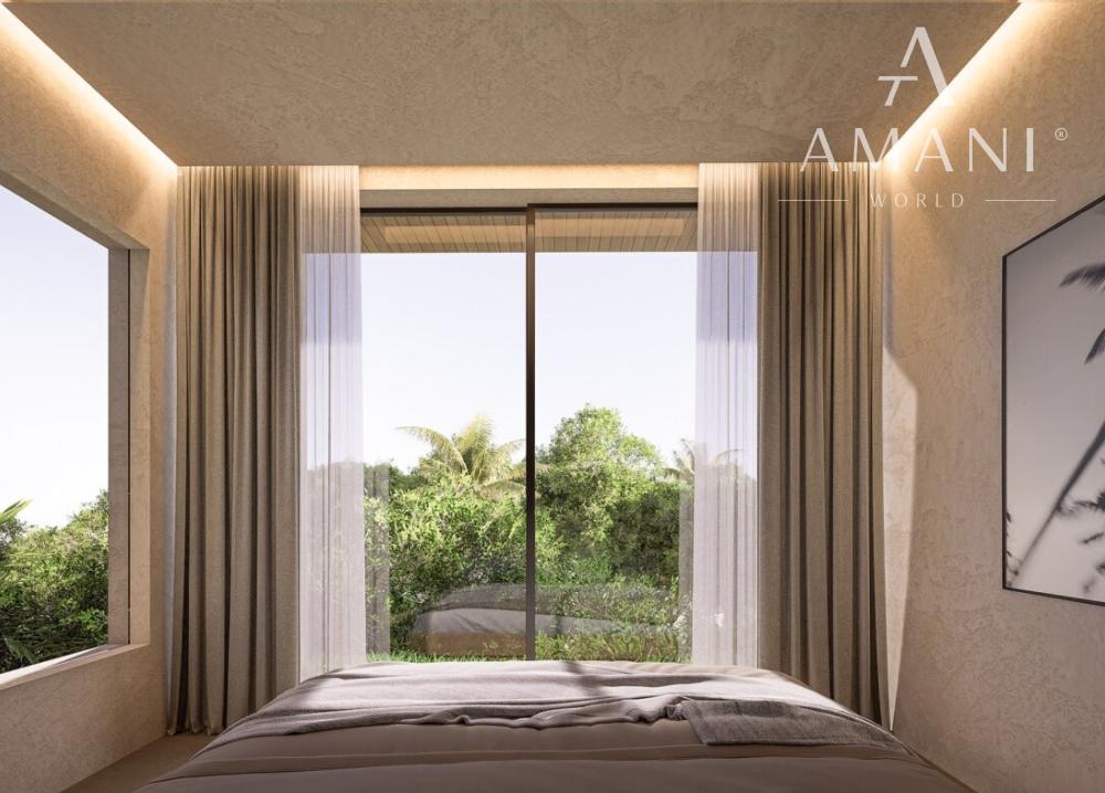 Moderná 2-spálňová vila s výhľadom na džungľu v Uluwate