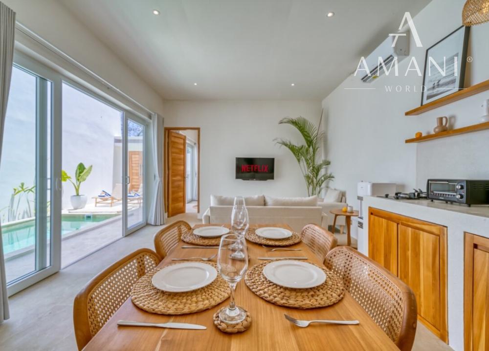 Vila v tropickom štýle v oblasti Uluwatu