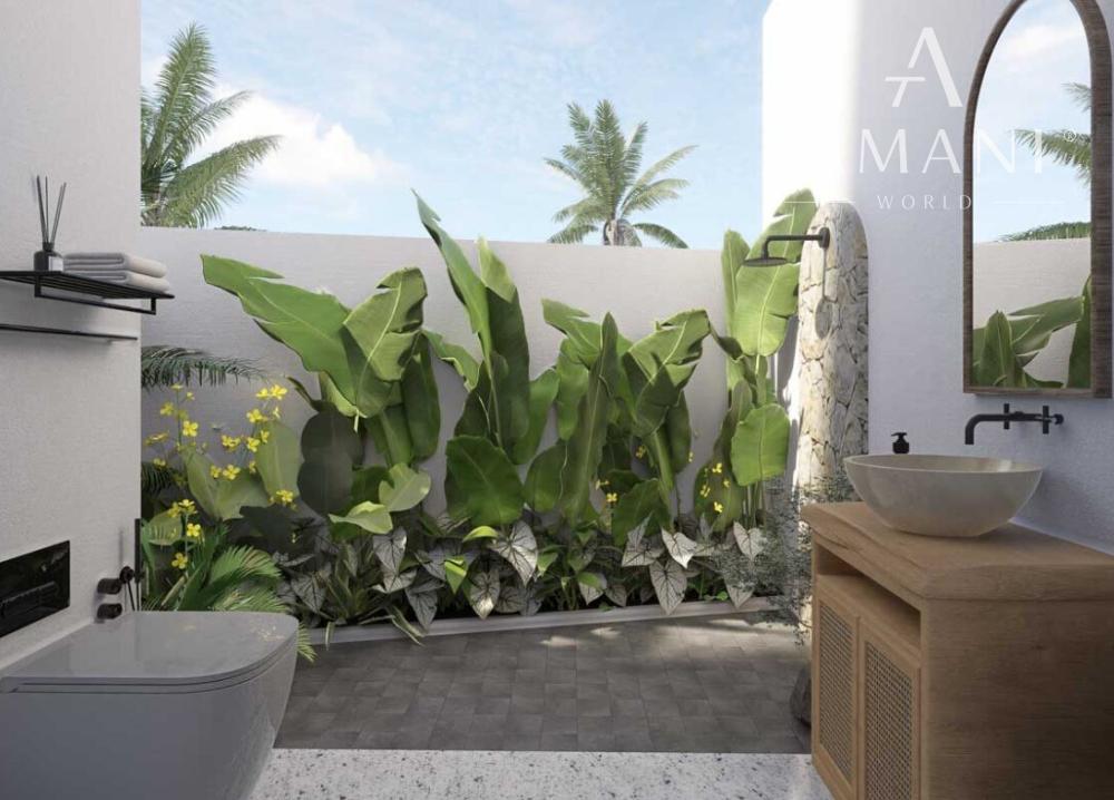 Moderná dvojspálňová vila v atraktívnej časti Uluwatu.