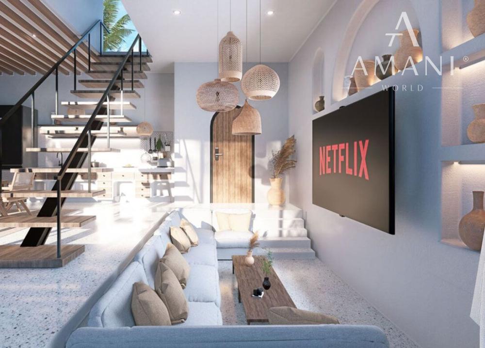 Moderná dvojspálňová vila v atraktívnej časti Uluwatu.