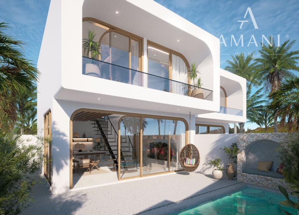 Moderná dvojspálňová vila v atraktívnej časti Uluwatu.