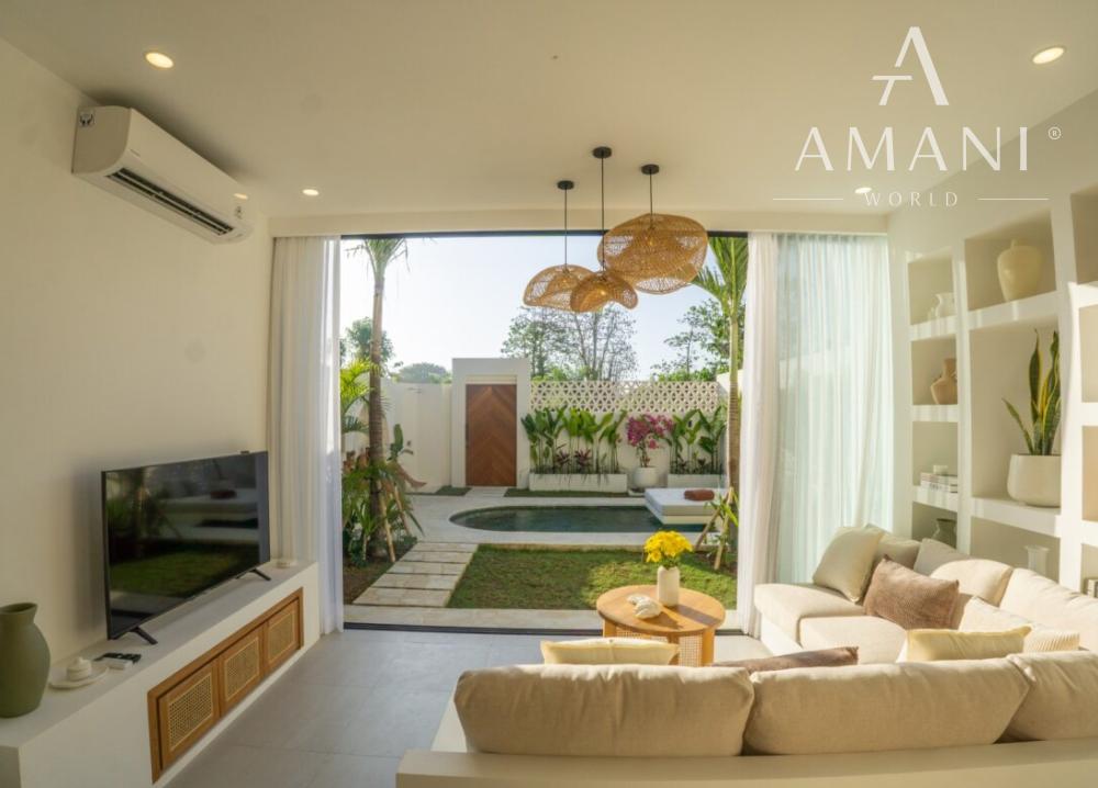 Nová stredomorská vila s 1 spálňou pri pláži Nyang Nyang