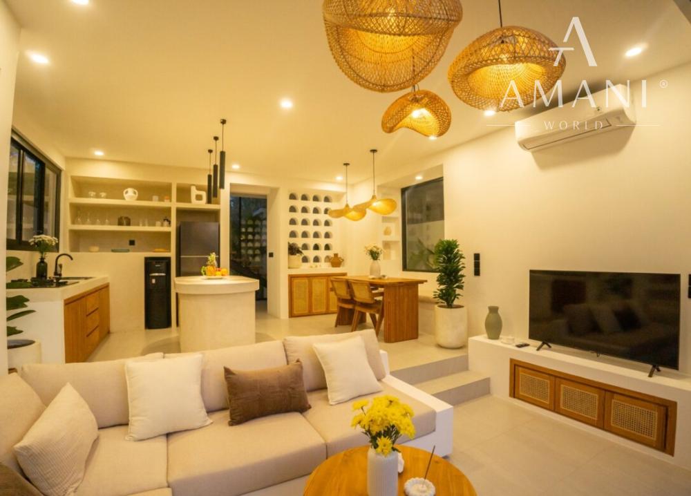 Nová stredomorská vila s 1 spálňou pri pláži Nyang Nyang