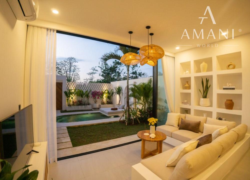 Nová stredomorská vila s 1 spálňou pri pláži Nyang Nyang