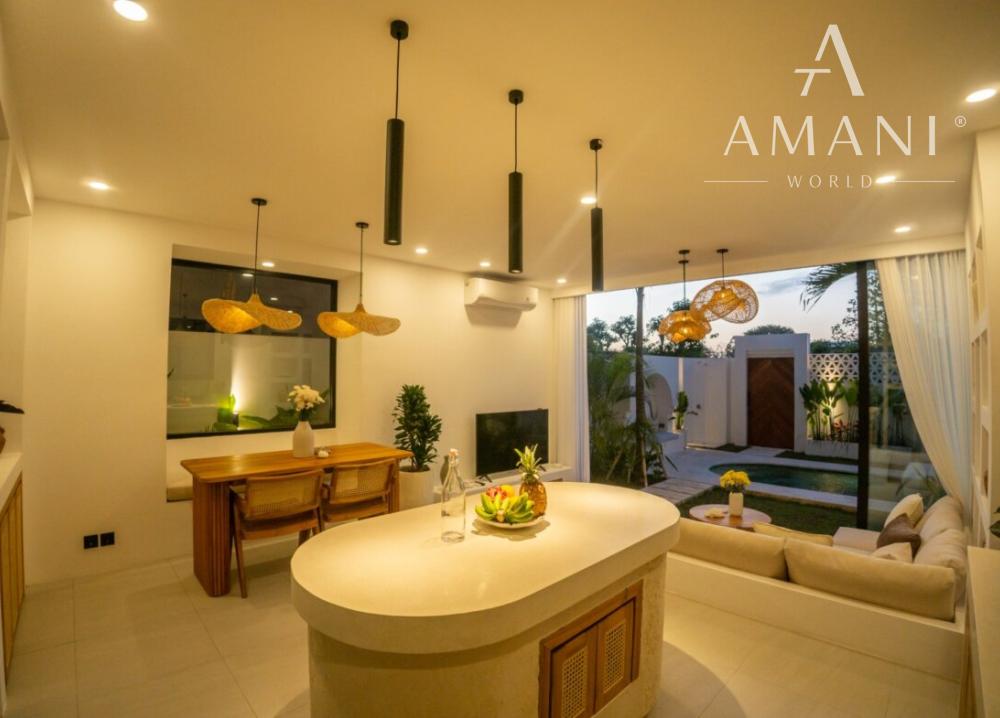 Nová stredomorská vila s 1 spálňou pri pláži Nyang Nyang