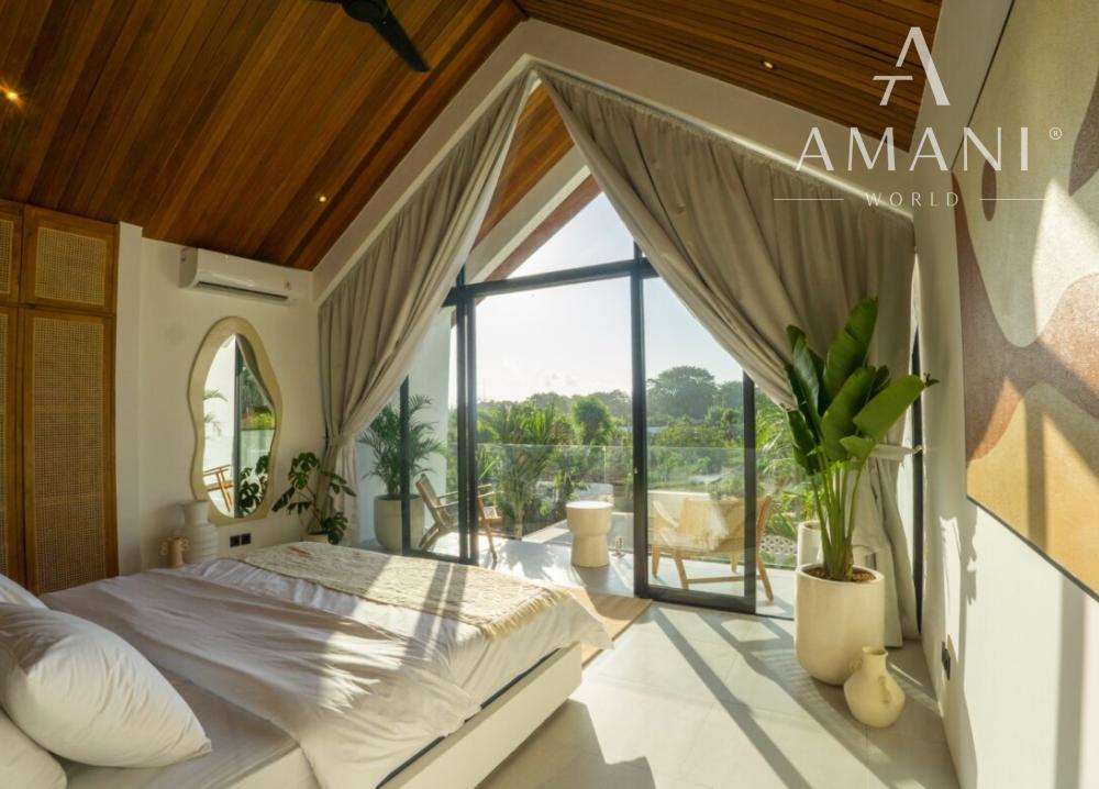 Nová stredomorská vila s 1 spálňou pri pláži Nyang Nyang