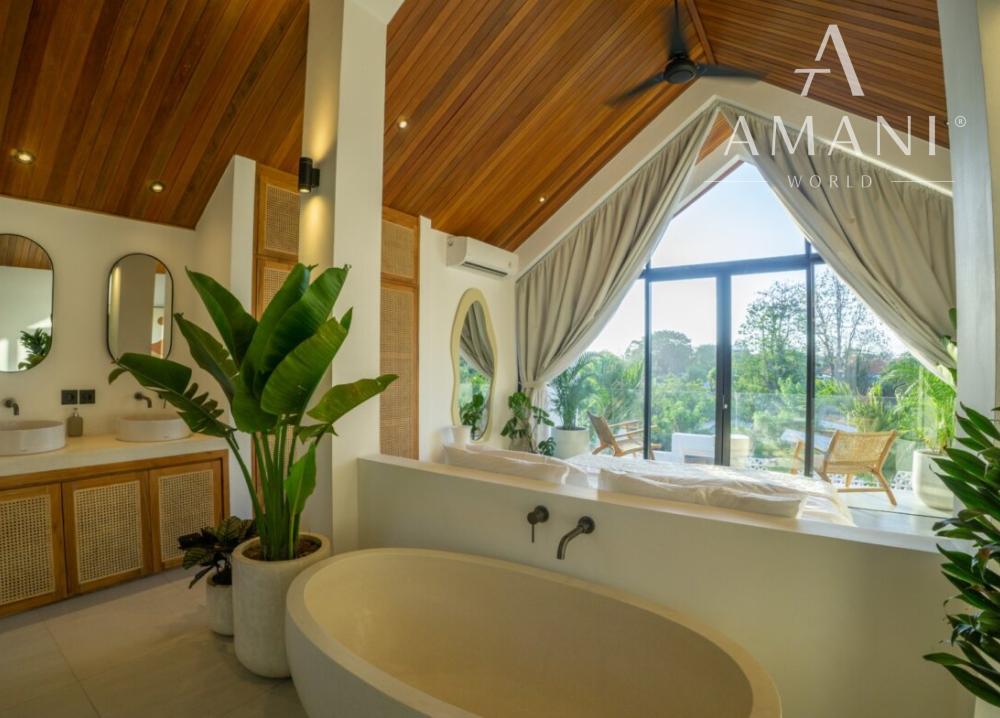 Nová stredomorská vila s 1 spálňou pri pláži Nyang Nyang