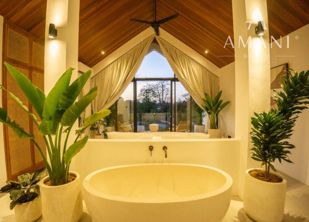 Nová stredomorská vila s 1 spálňou pri pláži Nyang Nyang