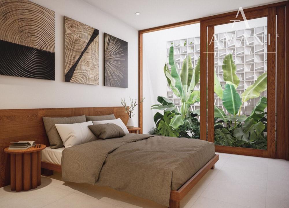 Moderná tropická vila s 1 spálňou a strechou v Uluwatu