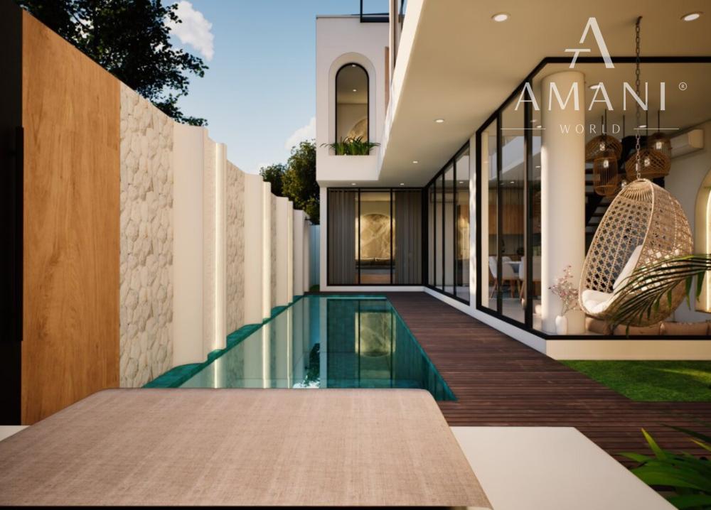 Moderná trojizbová vila v pešej vzdialenosti od pláže Beraw