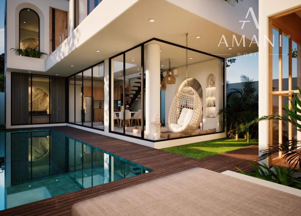 Moderná trojizbová vila v pešej vzdialenosti od pláže Beraw