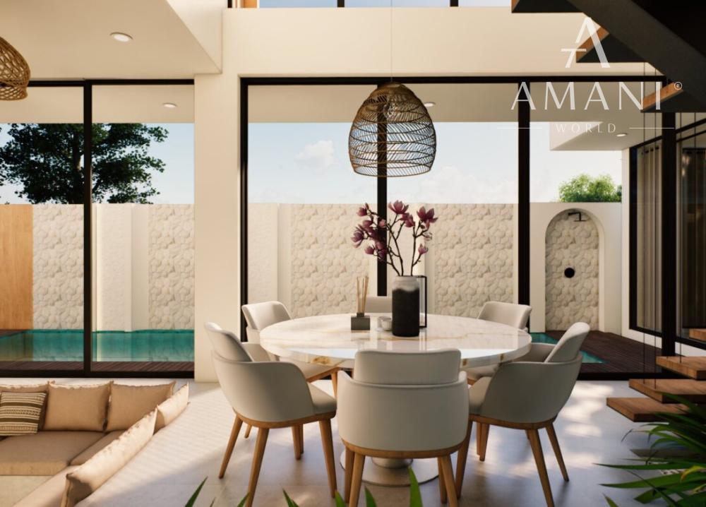 Moderná trojizbová vila v pešej vzdialenosti od pláže Beraw