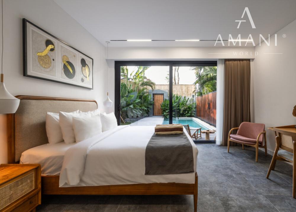 Elegantná trojspálňová vila pri pláži v Batu Bolong