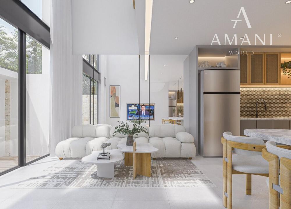 Moderná dvojspálňová vila v blízkosti Canggu