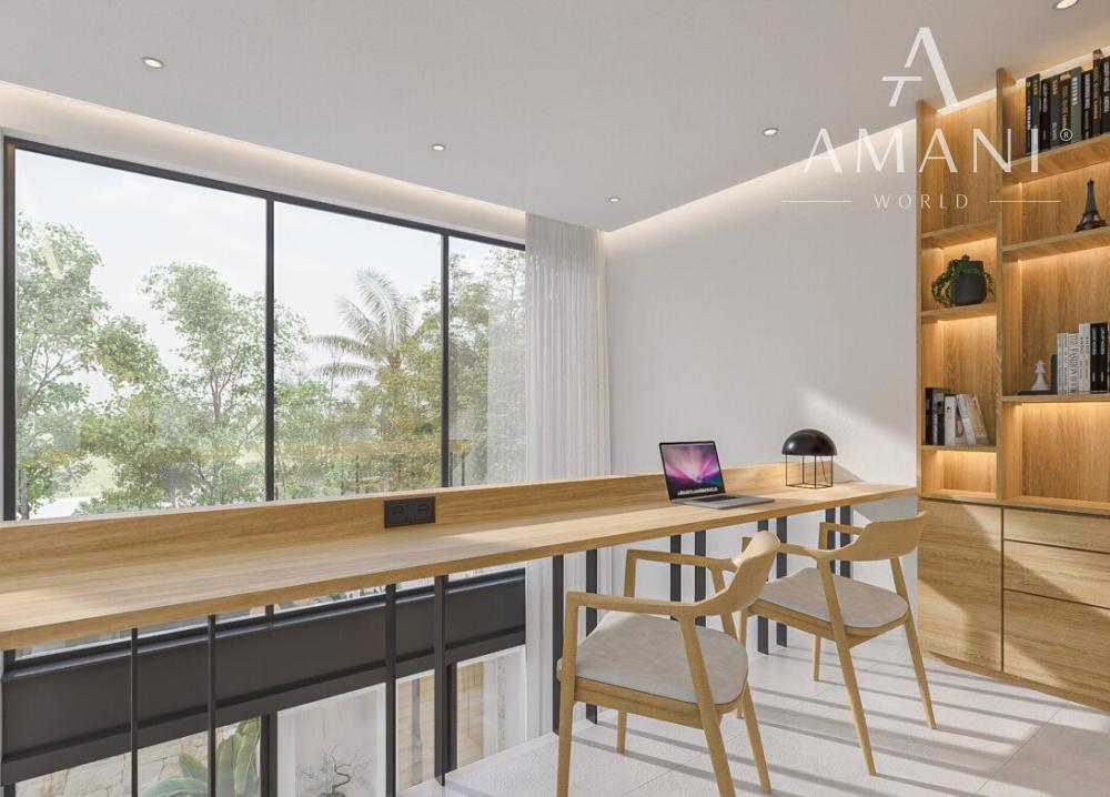 Moderná dvojspálňová vila v blízkosti Canggu