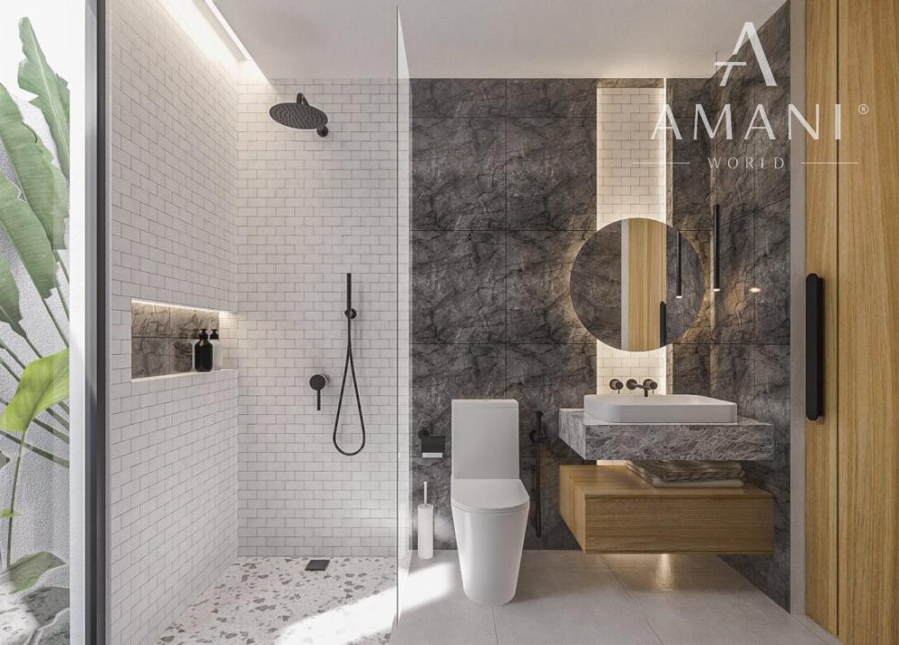 Moderná dvojspálňová vila v blízkosti Canggu