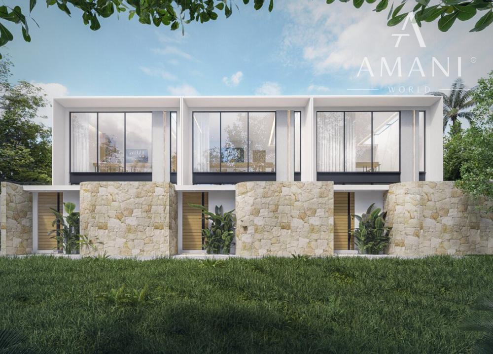 Moderná dvojspálňová vila v blízkosti Canggu