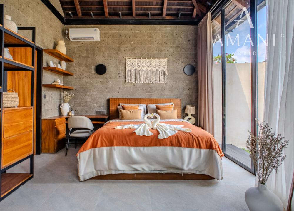 Moderná 2-izbová vila v rezidenčnej štvrti v Canggu