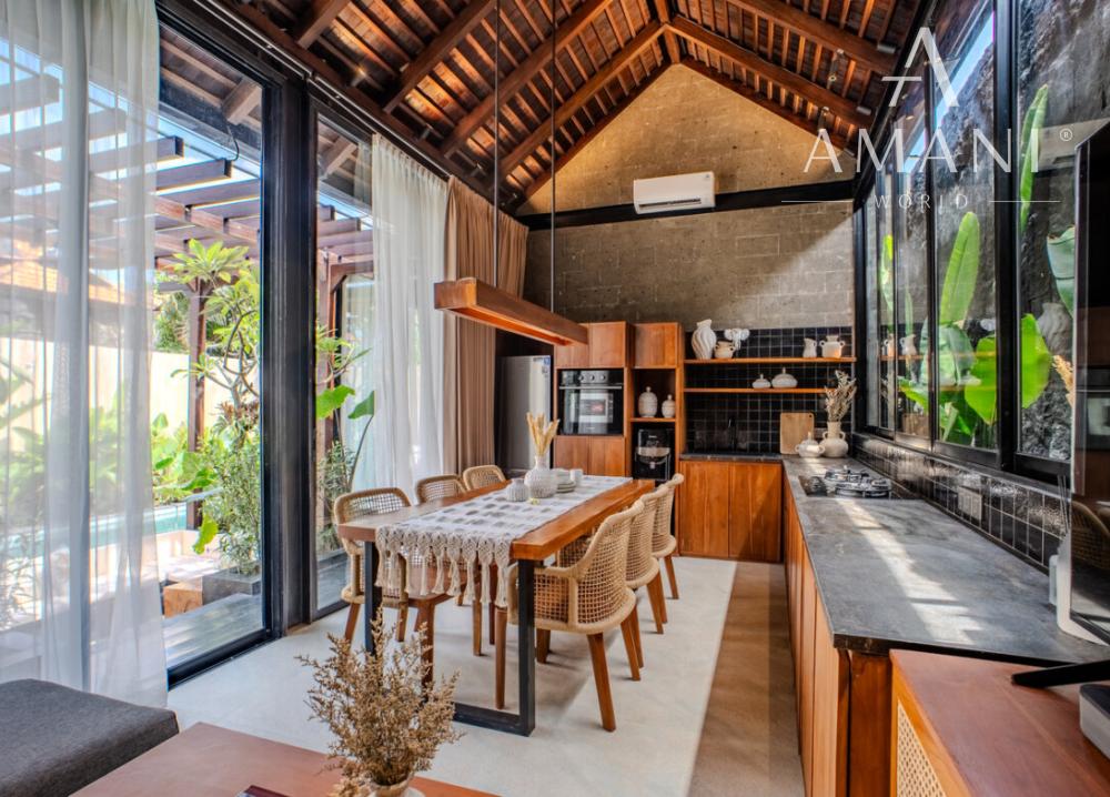 Moderná 2-izbová vila v rezidenčnej štvrti v Canggu