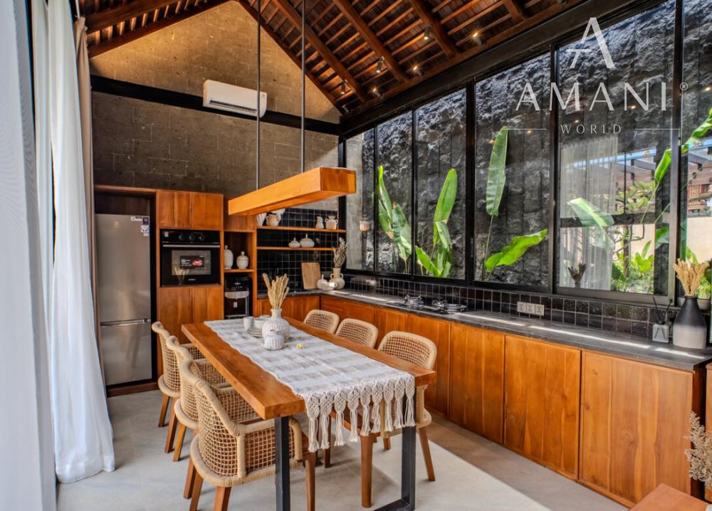 Moderná 2-izbová vila v rezidenčnej štvrti v Canggu