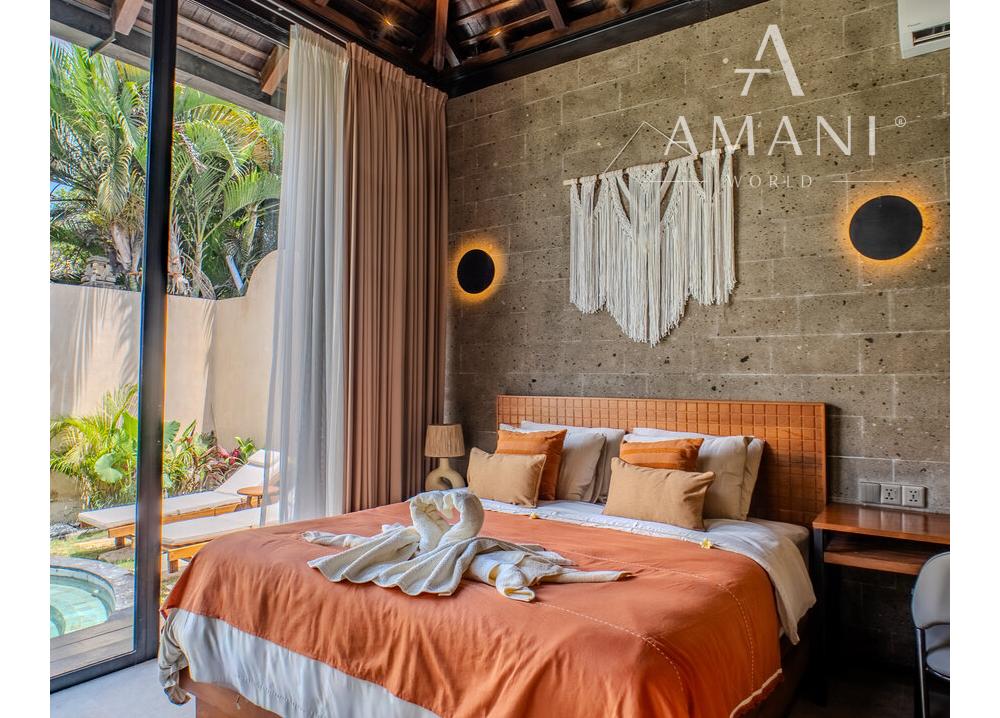 Moderná 2-izbová vila v rezidenčnej štvrti v Canggu