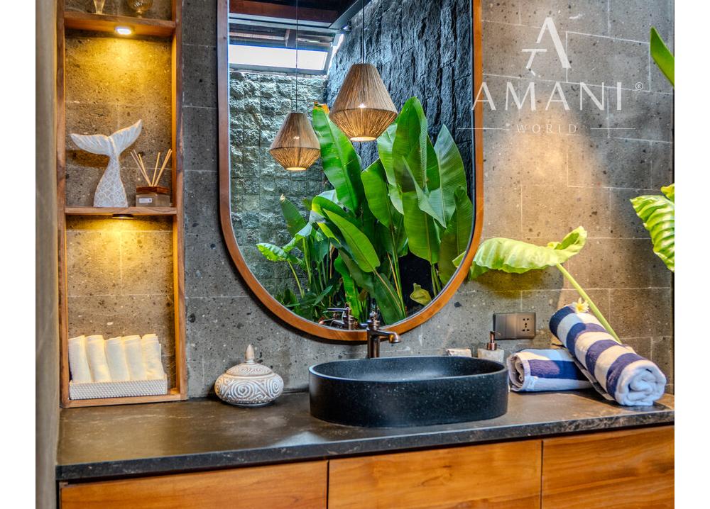 Moderná 2-izbová vila v rezidenčnej štvrti v Canggu