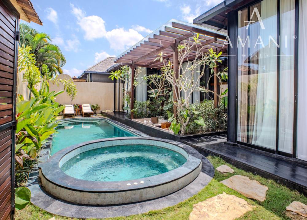 Moderná 2-izbová vila v rezidenčnej štvrti v Canggu