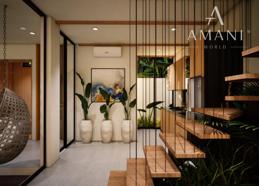 Tropické 2-izbové vily v Berawe blízko pláže