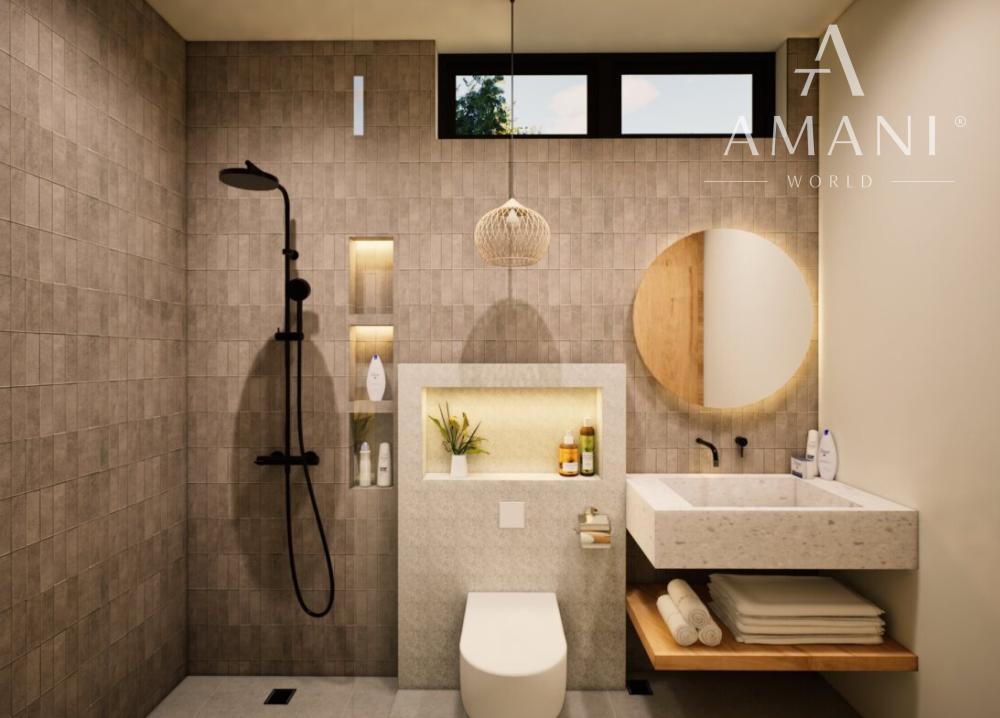 Tropické 2-izbové vily v Berawe blízko pláže