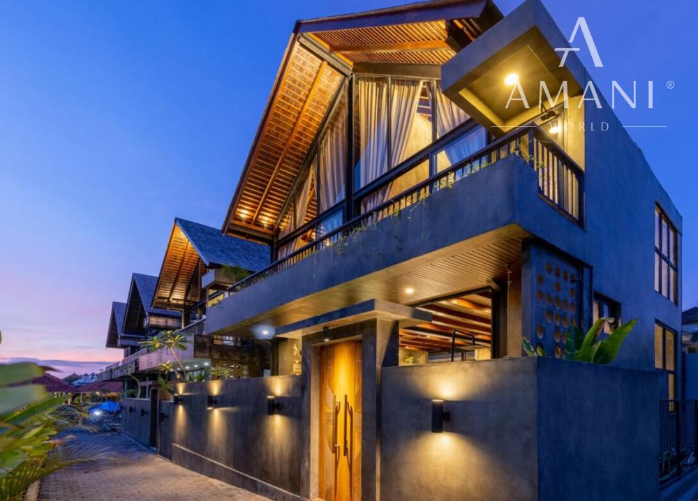 Tropický rodinný dom v centre Padonan, Canggu