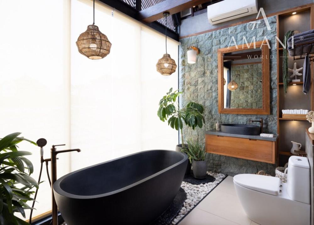 Tropický rodinný dom v centre Padonan, Canggu