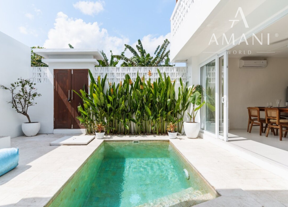 Investičná vila s pracovňou a strešnou terasou v Canggu