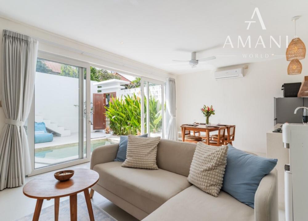 Investičná vila s pracovňou a strešnou terasou v Canggu