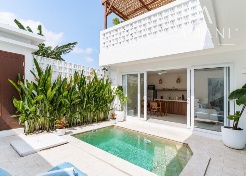 Investičná vila s pracovňou a strešnou terasou v Canggu