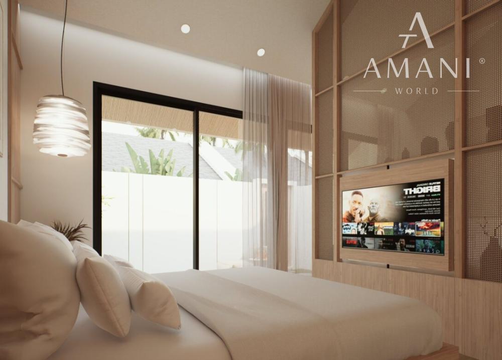 Moderná jednospaľňová vila pri pláži v Canggu