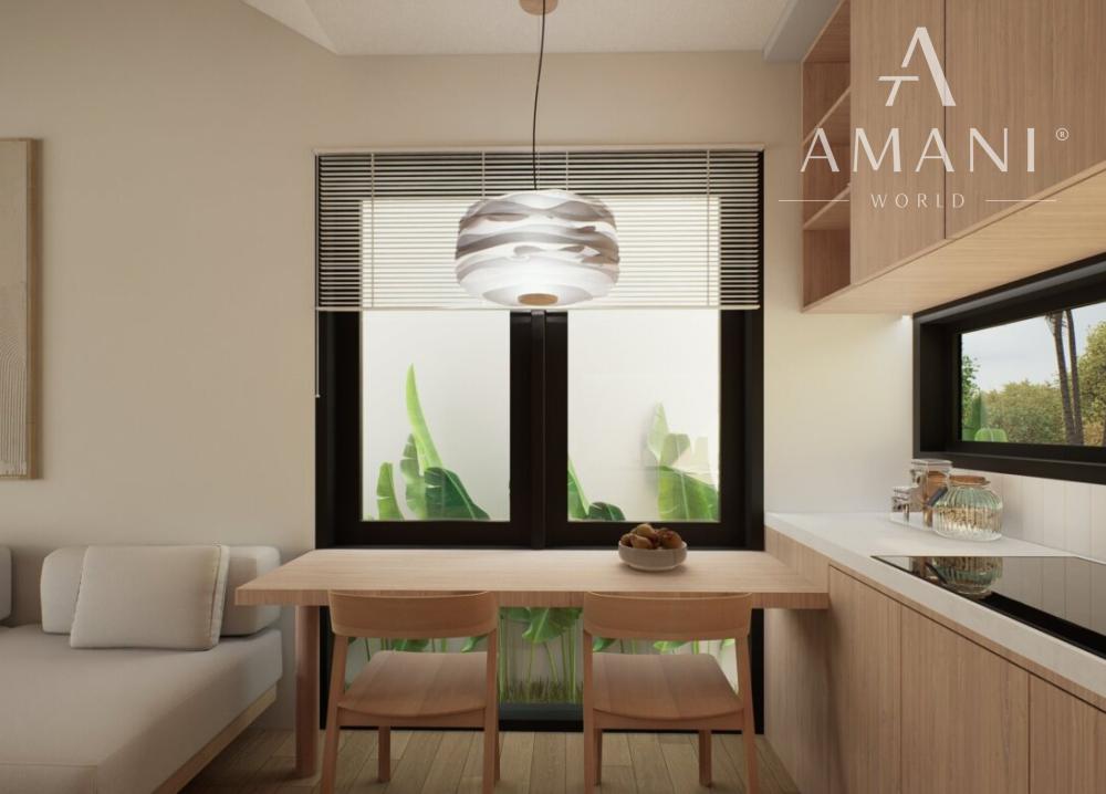 Moderná jednospaľňová vila pri pláži v Canggu