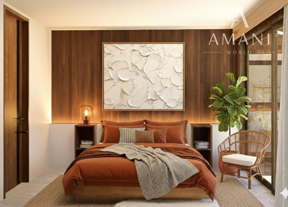 Moderná štvorizbová vila v pokojnej časti Buduk pri Canggu