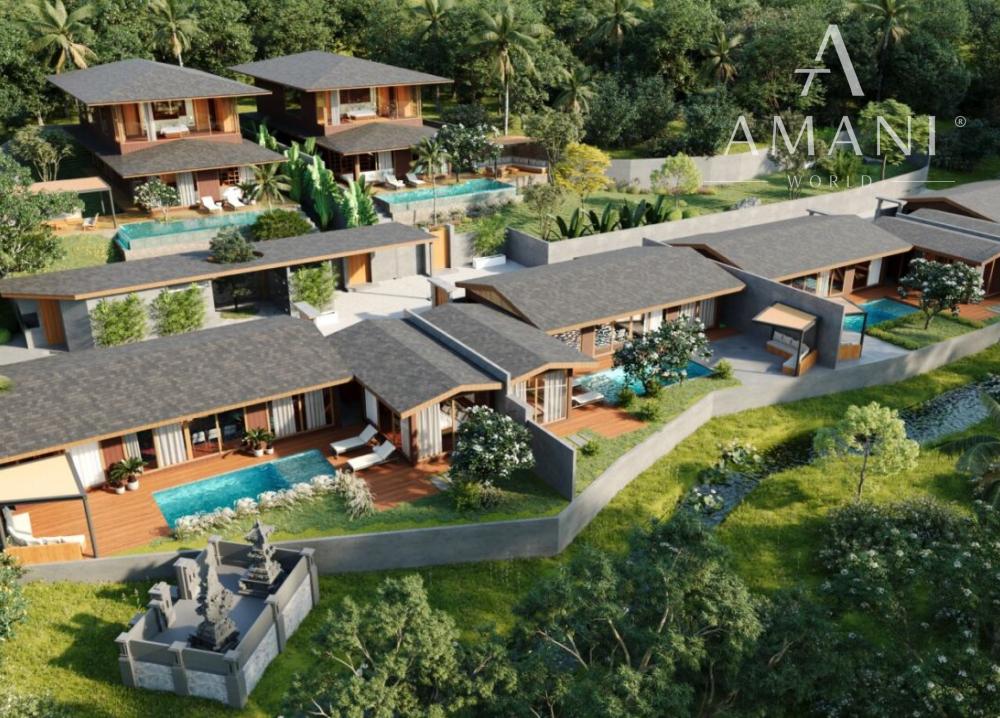 Moderná štvorizbová vila v pokojnej časti Buduk pri Canggu