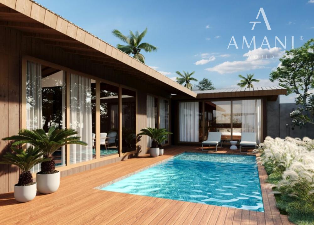 Moderná štvorizbová vila v pokojnej časti Buduk pri Canggu