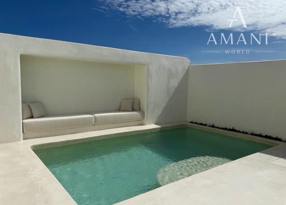 Štýlová 2-izbová vila s výhľadom na ryžové polia v Munggu