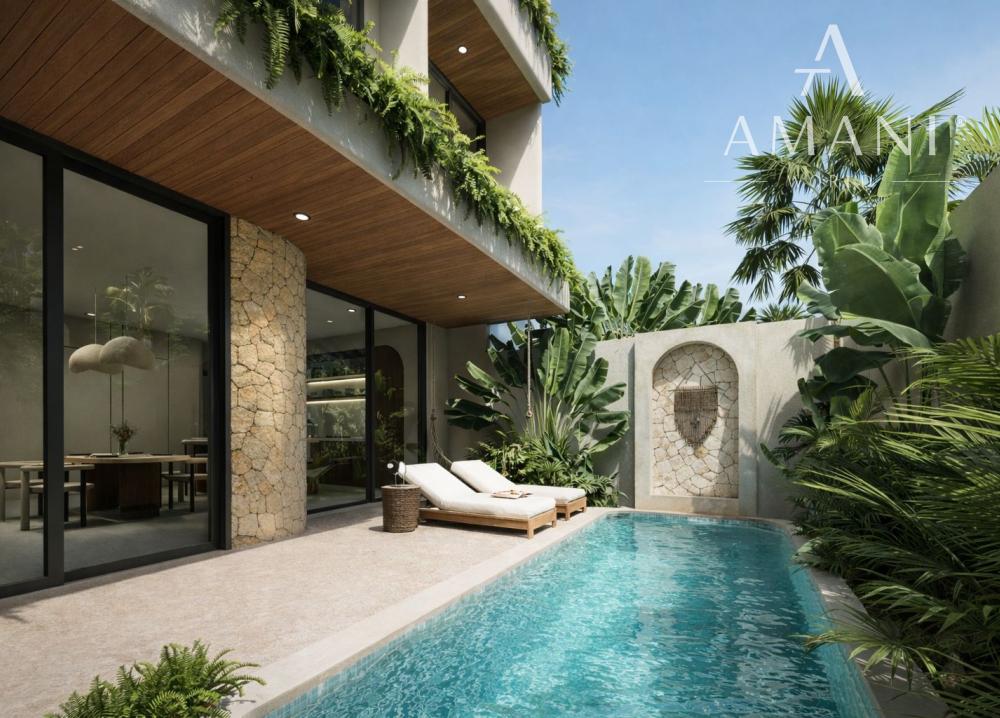 Moderná 2-izbová vila blízko pláže Thomas v Pecatu