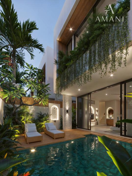 Rezidenčný projekt Bayuh Oasis – vily v Tumbak Bayuh.