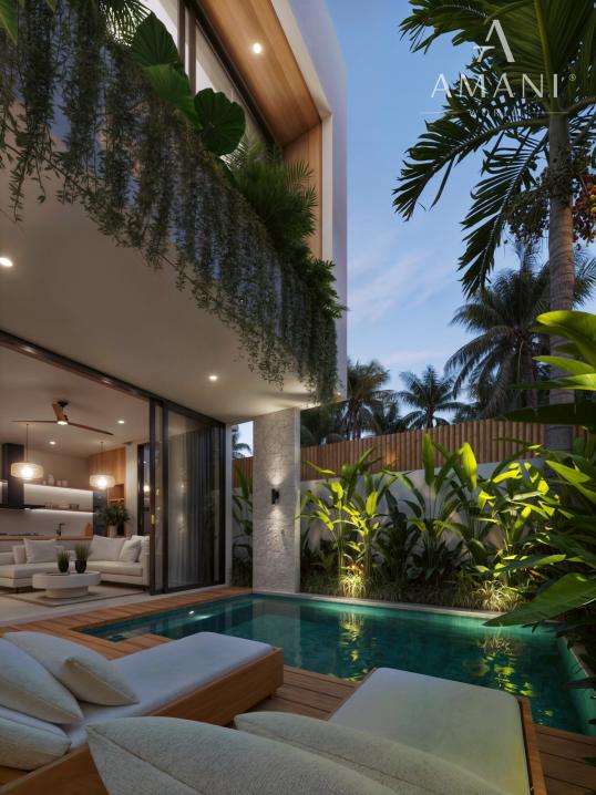 Rezidenčný projekt Bayuh Oasis – vily v Tumbak Bayuh.