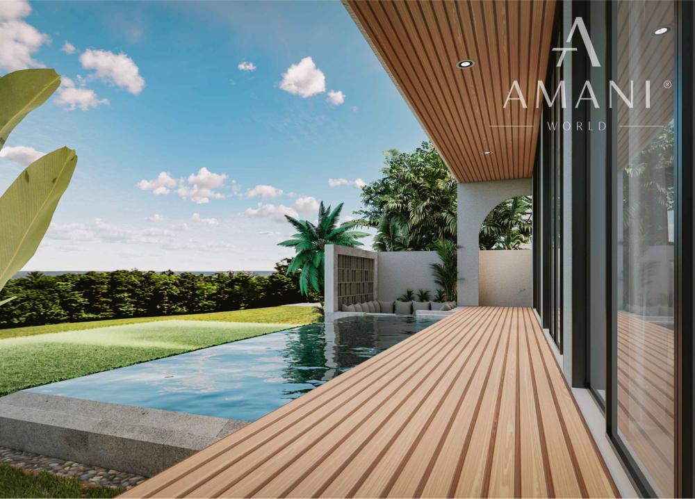 Moderná trojspálňová vila s bazénom v oblasti Melasti