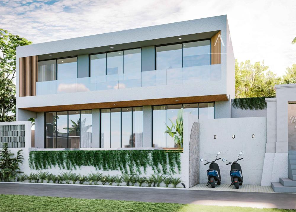 Moderná trojspálňová vila s bazénom v oblasti Melasti